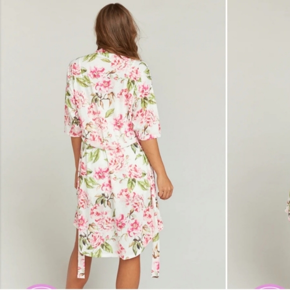 SHOW ME YOUR MUMU FLORAL BRIE ROBE ONE SIZE          c - Picture 3 of 10